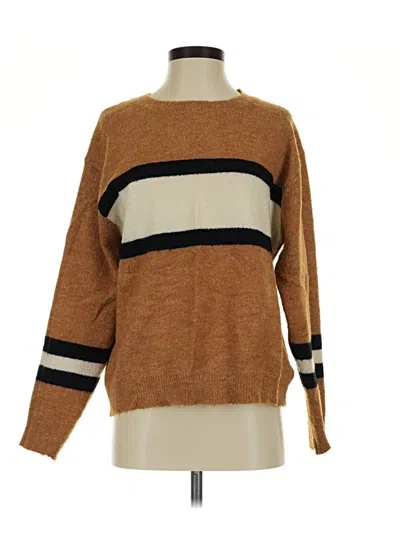 Pre-owned Lush Pullover Sweater In Brown