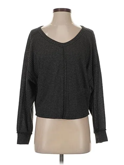 Pre-owned Lush Pullover Sweater In Gray