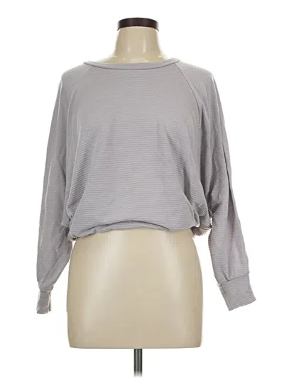 Pre-owned Lush Pullover Sweater In Gray