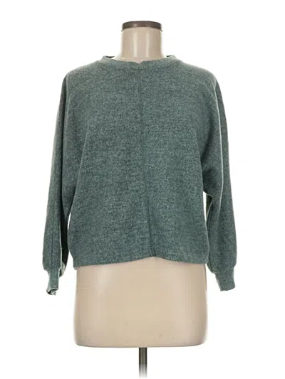 Pre-owned Lush Pullover Sweater In Green