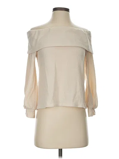 Pre-owned Lush Pullover Sweater In Ivory