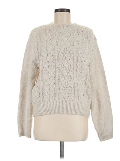 Pre-owned Lush Pullover Sweater In Ivory