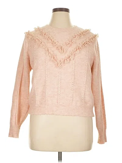 Pre-owned Lush Pullover Sweater In Pink
