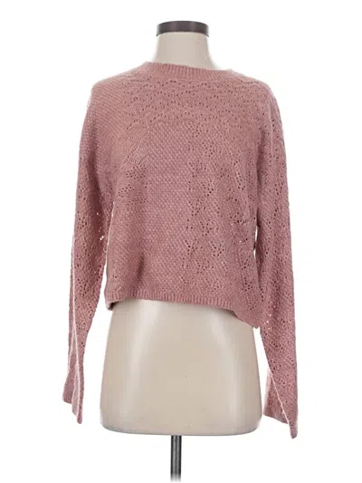 Pre-owned Lush Pullover Sweater In Pink