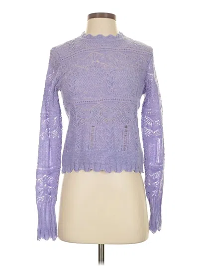 Pre-owned Lush Pullover Sweater In Purple
