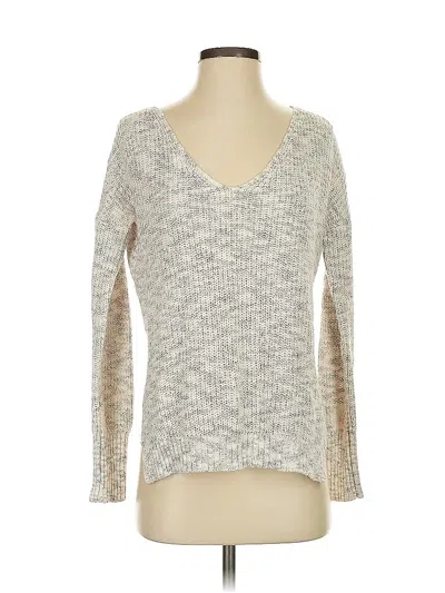 Pre-owned Lush Pullover Sweater In Silver