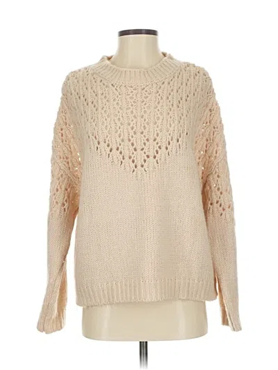Pre-owned Lush Pullover Sweater In Tan