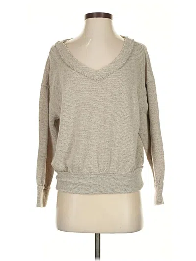 Pre-owned Lush Pullover Sweater In Tan