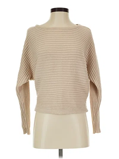 Pre-owned Lush Pullover Sweater In Tan