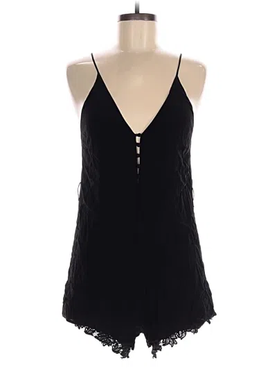 Pre-owned Lush Romper In Black