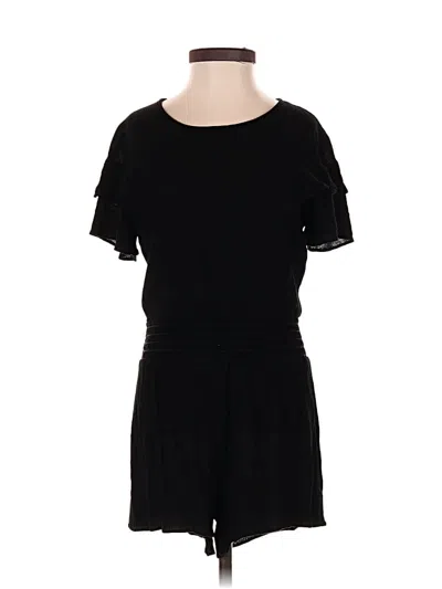 Pre-owned Lush Romper In Black