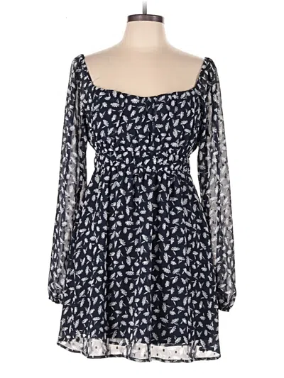 Pre-owned Lush Romper In Blue