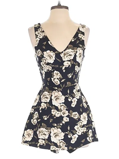 Pre-owned Lush Romper In Blue