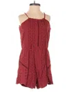 Lush Romper In Burgundy