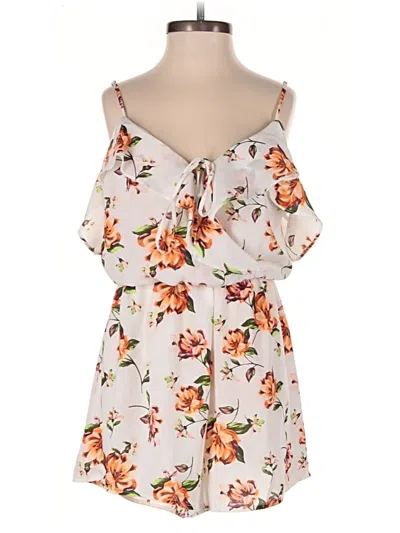 Pre-owned Lush Romper In Gray