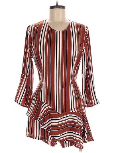 Pre-owned Lush Romper In Red