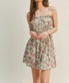 Lush Sage Dress In Green In Green