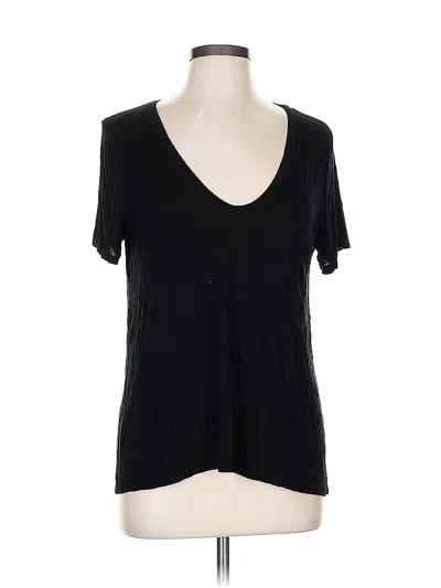Pre-owned Lush Short Sleeve T-shirt In Black