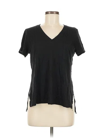 Pre-owned Lush Short Sleeve T-shirt In Black