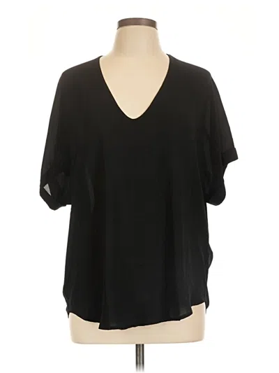 Pre-owned Lush Short Sleeve T-shirt In Black