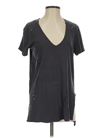 Pre-owned Lush Short Sleeve T-shirt In Gray