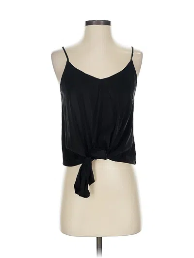 Pre-owned Lush Sleeveless Blouse In Black