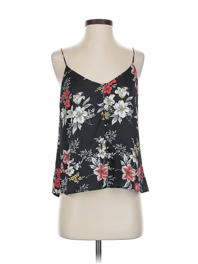 Pre-owned Lush Sleeveless Blouse In Black