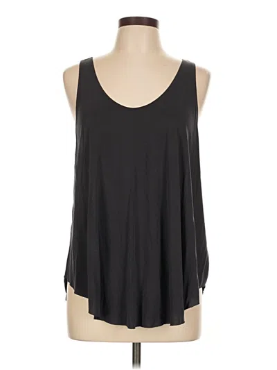 Pre-owned Lush Sleeveless Blouse In Black
