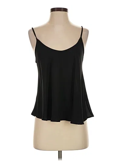 Pre-owned Lush Sleeveless Top Black Sweetheart Neckline Tops