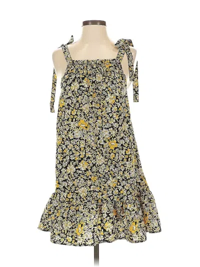 Pre-owned Lush Sleeveless Top Yellow Tops