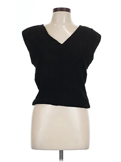 Pre-owned Lush Sleeveless T-shirt In Black