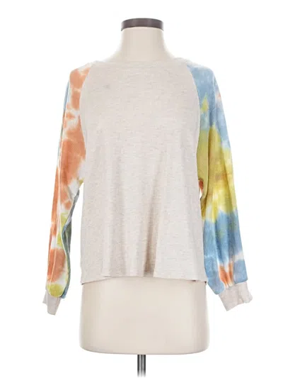 Pre-owned Lush Sweatshirt In Silver