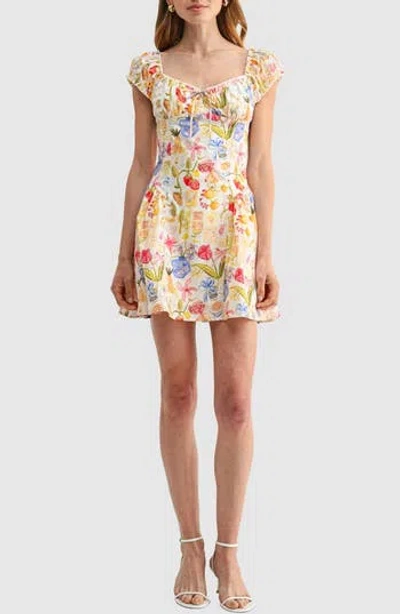 Lush Sweetheart Fit And Flare Minidress