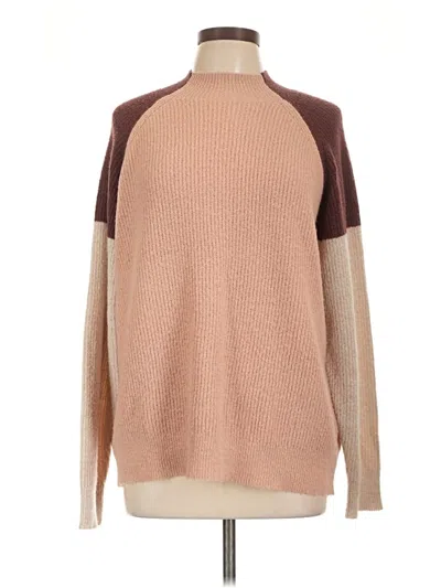 Pre-owned Lush Turtleneck Sweater In Brown