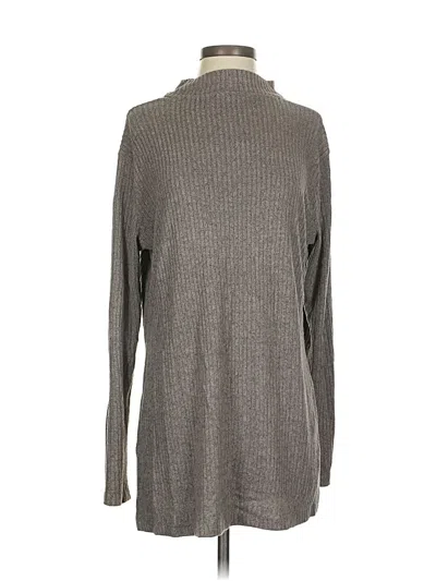 Pre-owned Lush Turtleneck Sweater In Gray