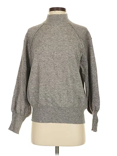 Pre-owned Lush Turtleneck Sweater In Gray