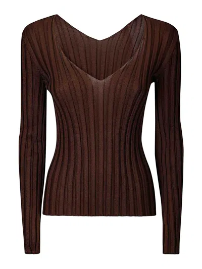 LUSSI BACK NECKLINE SWEATER