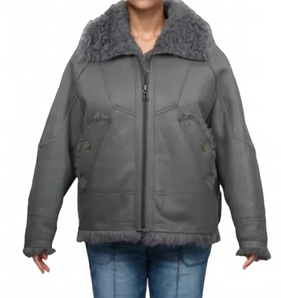 Lusso Beni Evolve Jacket In Smoke In Gray