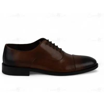 Lusso Beni Men's Gorgias Shoe In Cognac In Green