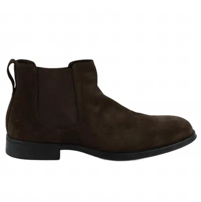 Lusso Beni Men's Plato Boot In Suede Brown