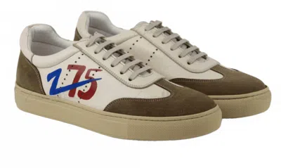 Lusso Beni Men's Sartre Sneakers In White In Black