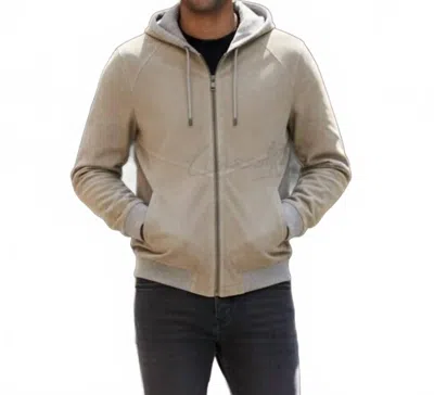 Lusso Beni Opelle Jacket In Mustard In Beige