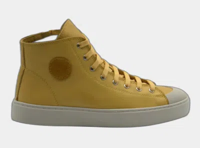 Lusso Beni Women's August Sneaker In Tetris In Yellow