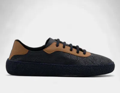 Lusso Beni Women's Colette Sneaker In Deep Ocean In Brown