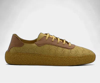 Lusso Beni Women's Colette Sneaker In Tetris In Brown