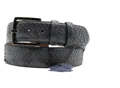 Lusso Beni Women's Medusa Belt In Gray In Black