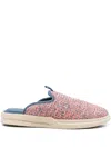 Lusso Knitted Slippers In Multi