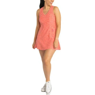 Lusso Pink St. Louis Cardinals Tess Cheetah V-neck Racerback Dress