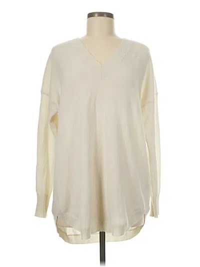 Pre-owned Lusso Pullover Sweater In Ivory