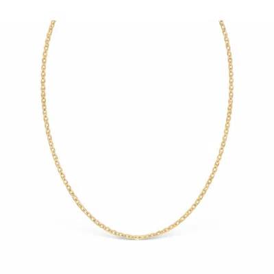 Lutiro Women's Basic Anchor Chain Gold 18-20 Inches W&